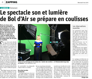 article de presse spectacle son et lumière